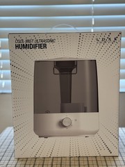 LUXE Cool Mist Ultrasonic Humidifier 1 Gal, 3 Speeds, 2Hr Timer, Bluetooth