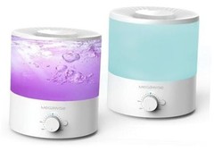 Cool Mist Humidifiers for Babies, Bedroom, Nursery, Home and Office | Super