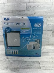 Two AirCare Evaporative 1040 Super Wick Filter Clean Air Filtration 2-Pack