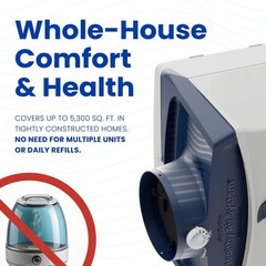 AprilAire 620A Humidifier 18 GPD, Water Saving, Auto Control 5,300 sq. ft.