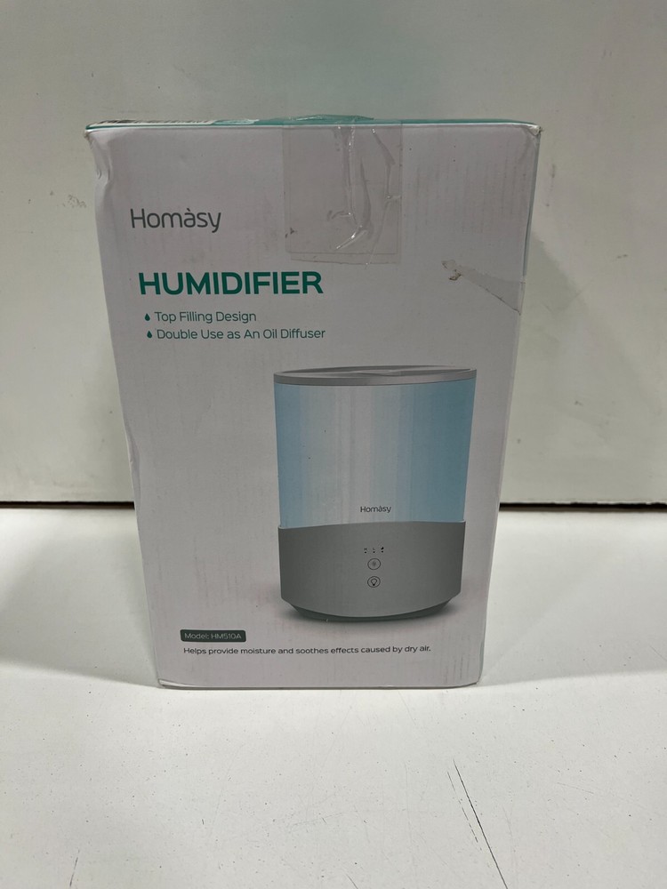 Homasy Humidifier for Bedroom Cool Mist HM510A