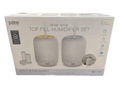 Pure Enrichment Top Fill Humidifier Set Bundle, 2-Pack Scent Pads Not Included