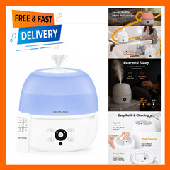 3L Top Fill Humidifier for Bedroom Ultrasonic Cool Mist with Remote Control