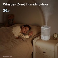 LEVOIT Top Fill Humidifiers for Bedroom, 2.5L Tank for Large Room Easy to Fill &
