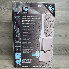 Air Innovations Clean Mist Sensatouch Humidifier MH-903XL w/ Remote *OPEN BOX*