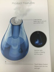 Pure PureSpa Enrichment Mistaire Studio Humidifier w/ Auto Shut-Off & 0.7L Tank