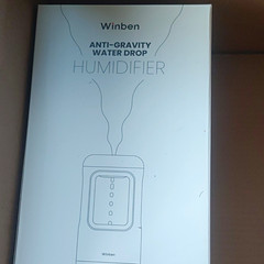 Winben Anti-Gravity Water Drop Humidifier Ultrasonic Mist 600ml Green