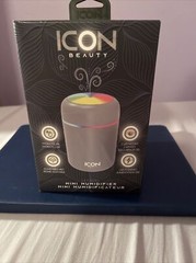 Icon Beauty Mini Humidifier Led Lights USB Powered BRAND NEW