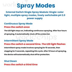 5PCS Ultrasonic Atomization Humidification module kit DC5V External Switch Spray