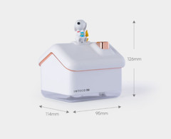 Bofriends Snoopy Sweet Home Mood Light Ultrasonic Humidifier Mini Portable