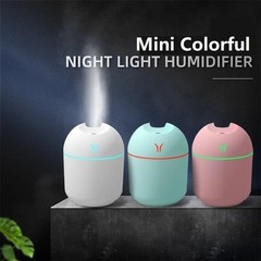 250ML USB Mini Air Humidifier Aroma Essential Oil Diffuser For Home Car Ultrason
