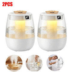 2PCS 1300ml Humidifiers for Bedroom Large Room Office Cool Mist Air Humidifier