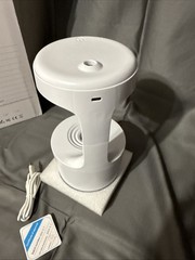 Smooth sailing antigravity humidifier – white – water droplets – cool mist