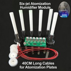 6 Nozzles DIY Ultrasonic Mist Maker Humidifier Module Intelligent Control