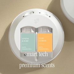 Pura Smart Home Fragrance Device Starter Set – 4 – Square Box, White