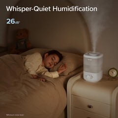 LEVOIT Top Fill Humidifiers for Bedroom, 2.5L Tank for Large Room, Easy to F…