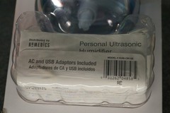 HoMedics Personal Portable Humidifier USB or Wall Plug 4Hr Runtime NEW