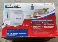 Honeywell HE360 Whole House Fan-Powered Humidifier with Installation Kit NEW
