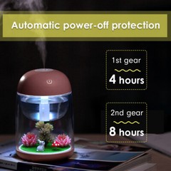 Micro Landscape Humidifier Home Colorful Lamp USB Humidifier Bedroom Humidifier