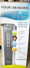 Envion 49298 Four Seasons 4-in-1 Air Purifier Fan Heater and Humidifier