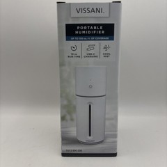 Vissani Portable Cool Mist Humidifier USB-C Charging 150 sq ft Night Light