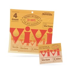 10-Day Humidity Control Packs | Moisture Balance for 3-12 oz Containers, 4-Pack