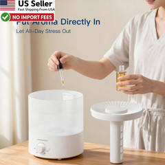MEGAWISE 1.5L Large Cool Mist Humidifier Ultrasonic Aroma Diffuser FROM USA