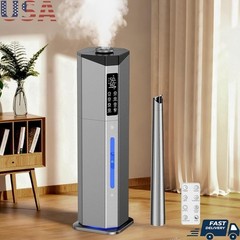 Large Humidifier Auto Rotation Remote Control Humidity Control 2000 sq ft New