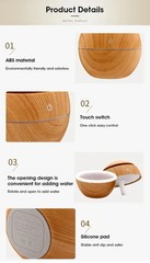 Mini Portable Air Humidifier USB power supply Essential Oil Diffuser Bottle Free