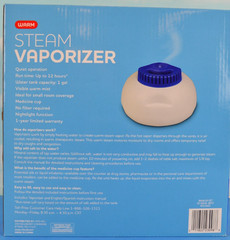 Warm Steam 1 Gallon Home Vaporizer with Medicine Cup & Nightlight New in Box