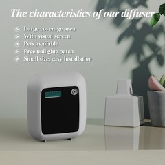 Aroma Diffuser,130ml capacity which can be used for 1-2 months, Black