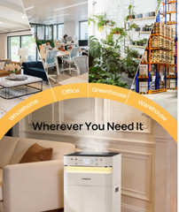 YOKEKON Humidifier Large Room 5.8Gal/22L, 2500 sq.ft. Cool Mist Humidifiers for