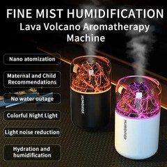 1 pc Car USB Humidifier LED Aromatherapy Diffuser Silent Mist NEW