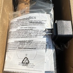 Homedics Fireside Ultrasonic Humidifier Black Excellent/New CMF56 Flame