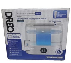 Dreo HM420S Smart Cool Mist Humidifier 4L Top-Fill 36H Quiet Alexa Bedroom NEW