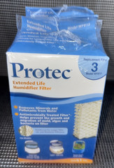 Protec Extended Life Humidifier Filter 1 Replacement Filter-Model#WF813-Lot of 3