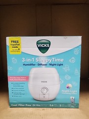 vicks 3 in 1 Sleepy Time Humidifier NIB