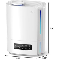 Ultrasonic Humidifier Cool Mist Aromatherapy Auto Shut Off Quiet 500 sq ft New