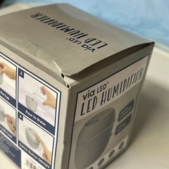 Via Led LED Miniature Humidifier Portable New