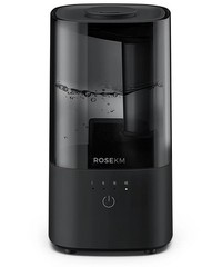 ROSEKM Humidifiers for Bedroom (1.1L), Small Cool Mist Humidifier for Home Plant