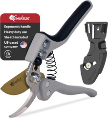 KAMIKAZE Heavy-Duty Professional Pruning Shears for Gardening, Ergonomic Comfort