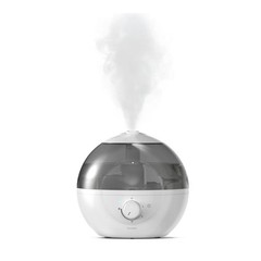 HoMedics CMTF32 Ultrasonic Cool Mist Humidifier 360° Nozzle Night Light 414 SqFt