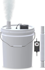 19L Large Capacity DIY Humidifier Kit – for Plants, Mushrooms, Grow Tents, Terra