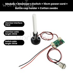 5PCS Ultrasonic Atomization Humidification module kit DC5V External Switch Spray