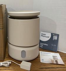 Blueair DreamWell H38i Room Humidifier Top Fill InvisibleMist Tested Works