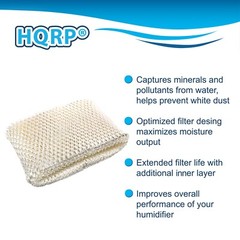 3-Pack Wick Filter for White Westinghouse 1750ZE WWHM1645 WWHM1750 WWHM-1750ZE
