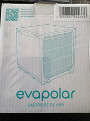 Evapolar EV-1500 Replacement Cartridge for evaLIGHT Plus EV1500 BRAND NEW SEALED