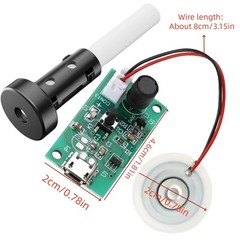 For DIY Humidifier Project 4PCS Ultrasonic Mist Maker Driver Board Atomizer Kit