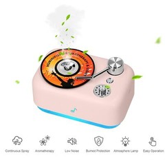 Portable Mini Humidifier Car Home USB LED Lamp Aroma Nano Diffuser Mist Purifier
