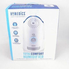 HoMedics Total Comfort Cool Mist Ultrasonic Humidifier – White UHE-CM45A – NOB